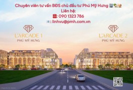 5 SIÊU PHẨM LARCADE PHÚ MỸ HƯNG CUỐI CÙNG. Toà nhà văn phòng 5 tầng. Xem ngay 0901323786