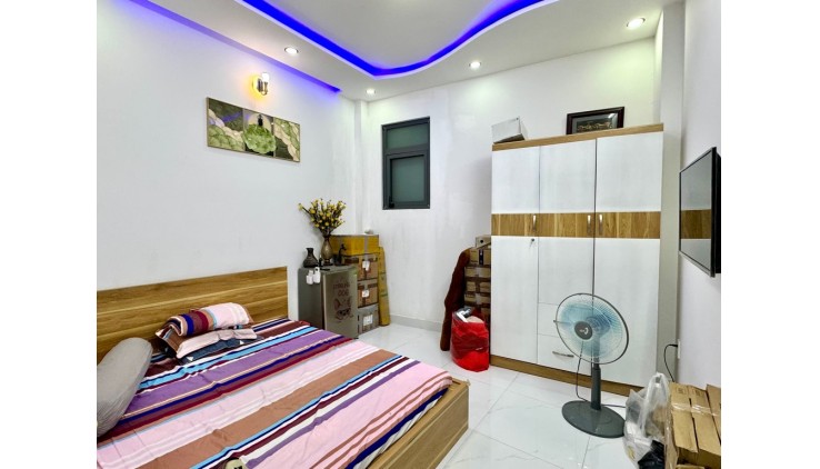 Nhà Hẻm 86/ Thích Quảng Đức 40m2  4 Tầng BTCT  - 4PN khép kín, 5wc - VUÔNG NỞ HẬU - Giá 6 tỷ 390