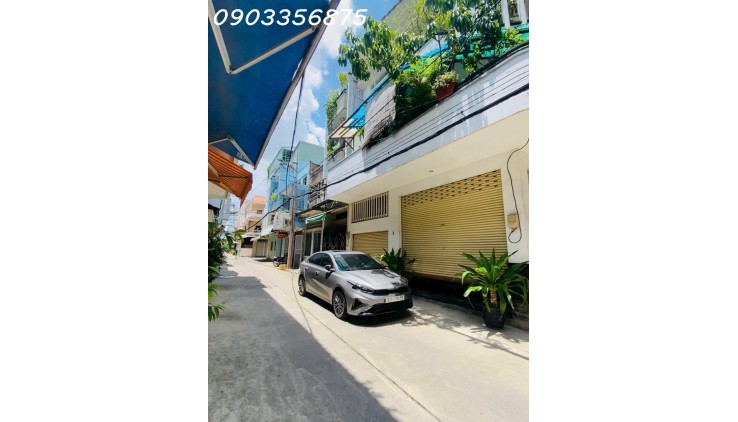 +13.3TỶ Bán Nhà Hẻm 6M XH Gần MT Trần Bình Trọng Giáp Quận1,Trệt+3 Lầu+ST (3.9X20)