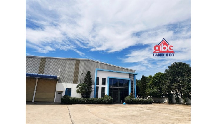 Xưởng sản xuất kinh doanh, không tiếp nhận SX có nước thải nguy hại theo QD KCN. giao liền