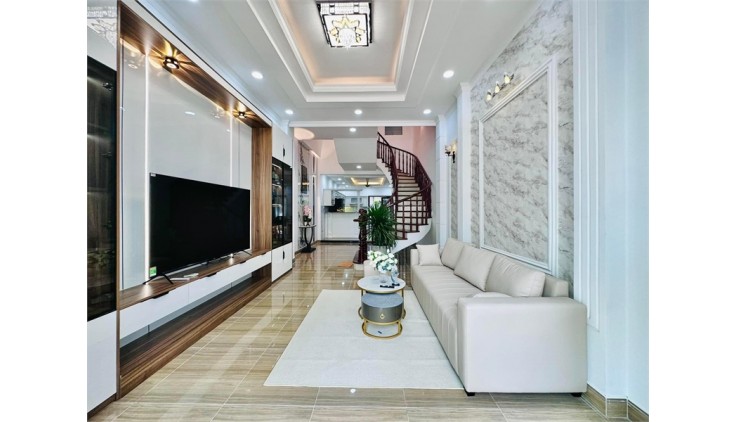 Nhà Phố Tân Cổ Điển, 4x25m, Đường 8m Lê Đức Thọ, Gò Vấp, chỉ 9.6 tỷ TL