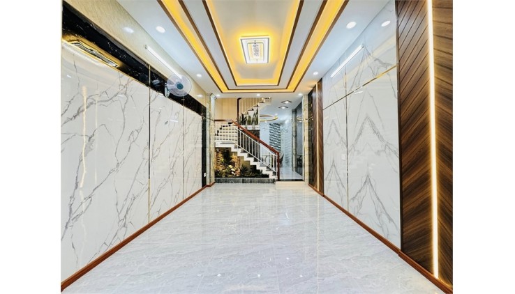 Nhà đẹp 4 Tầng, full nội thất. Hẻm 5m thông Phan Huy Ích, Phường 12, Gò Vấp.