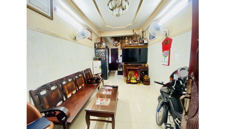 N08- Nhà bán Hẻm 401/  CMT8 - 22m2 -  4  Tầng BTCT - 2PN - 3Wc - hẻm ba gác Giá 4 tỷ 1