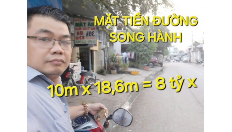 Bao Giá Toàn Hóc Môn - 186m2 có 8 tỷ x Mặt Tiền Song Hành Hóc Môn TP.HCM