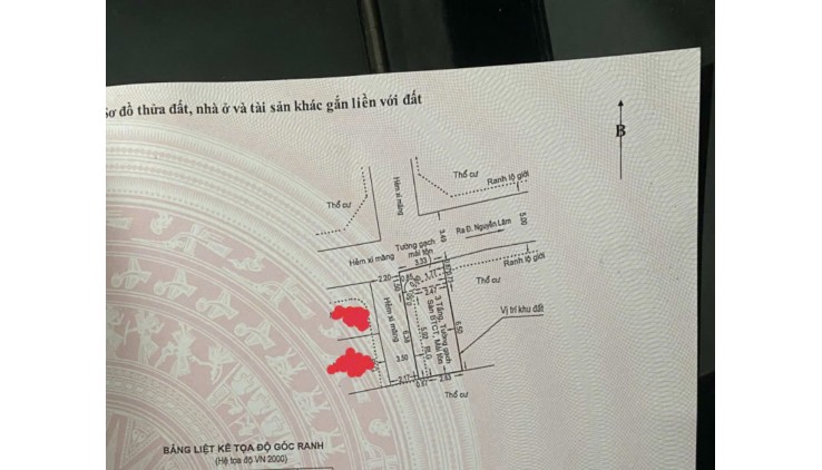 (CC)Hẻm 4m LÔ GÓC 30m2 1T2L sát mặt tiền Nguyễn Lâm Phường 3 Bình Thạnh 4.29 TL