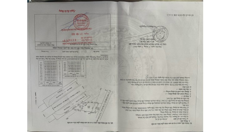 BÁN ĐẤT NHÀ BÈ, XÃ PHƯỚC LỘC, ĐƯỜNG ĐÀO SƯ TÍCH. DT: 274 M2. GIÁ 8 TỶ 600