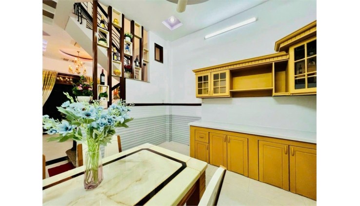 Nhà đẹp 52m2, 4 Tầng, Hẻm 6m Phan Huy Ích, Phường 12, Gò Vấp, Ngay Emart 2