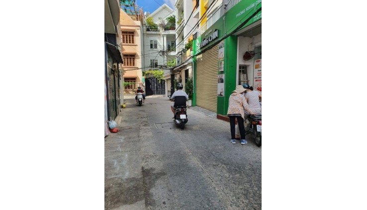 BÁN GẤP ĐI ĐỊNH CƯ - HẺM NHỰA 7M - PHAN ĐĂNG LƯU -4 TẦNG -64m2- 12.5 tỷ .