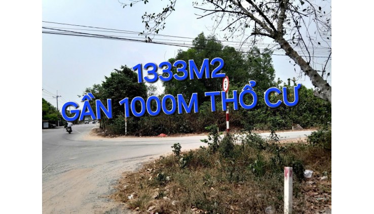 Bao Giá Toàn Sài Gòn 1333m2 Đất 9 tỷ x Nguyễn Thị Nói Củ Chi TPHCM
