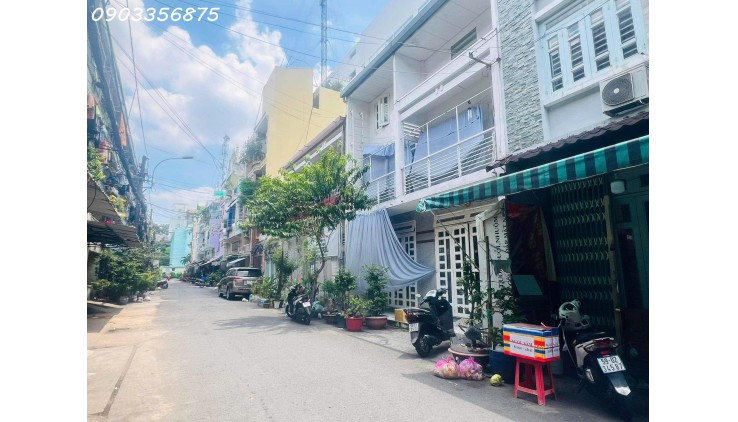 *Chỉ 6Tỷ, Nhà Hẻm Xe Tải Đua, Sát Mặt  Tiền Sư Vạn Hạnh, 31m 1Trệt 3Lầu 
SHR-Hoàn Công Đủ