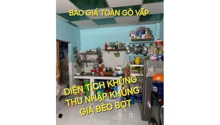 Bao Giá Toàn Gò Vấp 2 tầng 9 Phòng 128m2 có 7 tỷ x Lê Đức Thọ TP.HCM