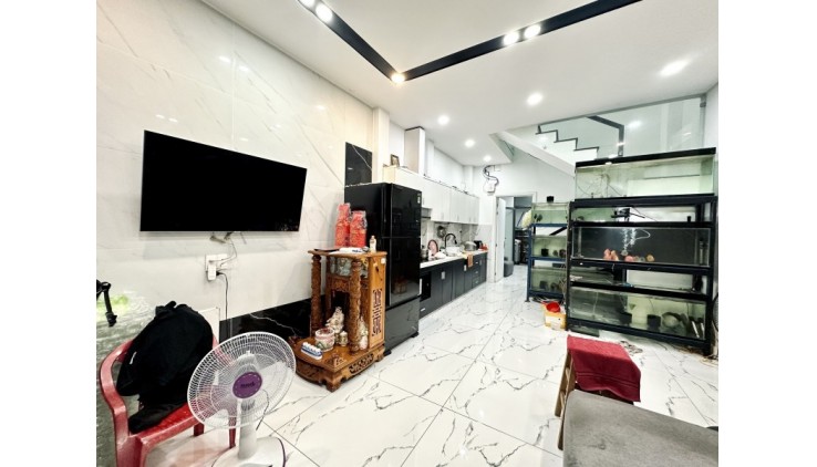 N02 - NHÀ Bán Hẻm 117X/ PHÚ NHUẬN -  TRƯỜNG SA - 61M2  - 30M RA MẶT TIỀN - 7.8 TỶ.