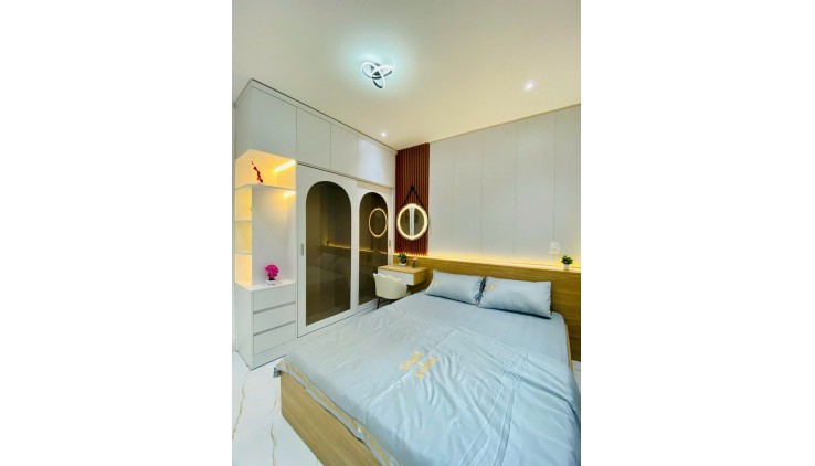 BÁN NHÀ QUANG TRUNG, HẺM NHỰA 5M, 5x10M 4 TẦNG NHÀ MỚI