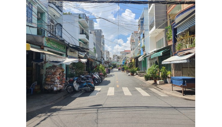 Mặt tiền Đỗ Thị Tâm (ngay sau chợ Tân Hương) 4x16m, 2 lầu ST
