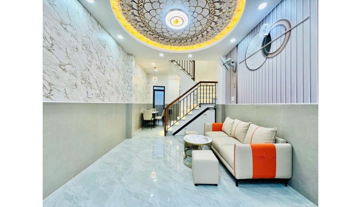 NGUYỄN VĂN LƯỢNG, NHÀ MỚI SẴN NỘI THẤT, 35M2 3 TẦNG 3PN