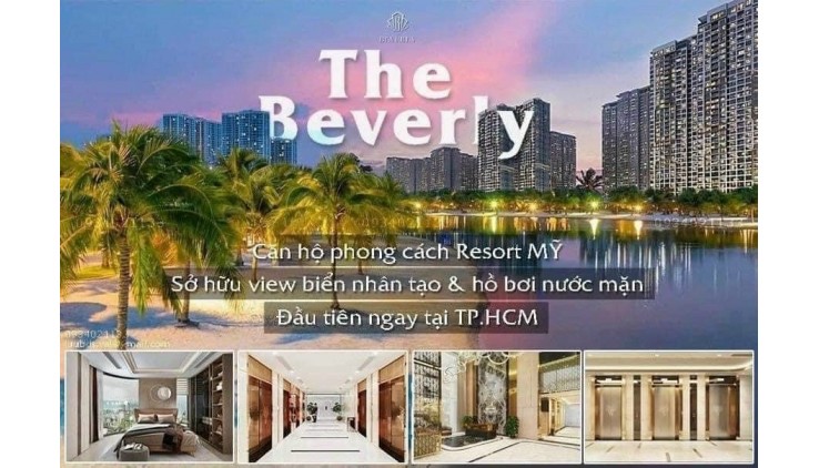 Ưu đãi khủng - The Beverly - Căn hộ trung tâm đẹp nhất Vinhomes Grand Park
