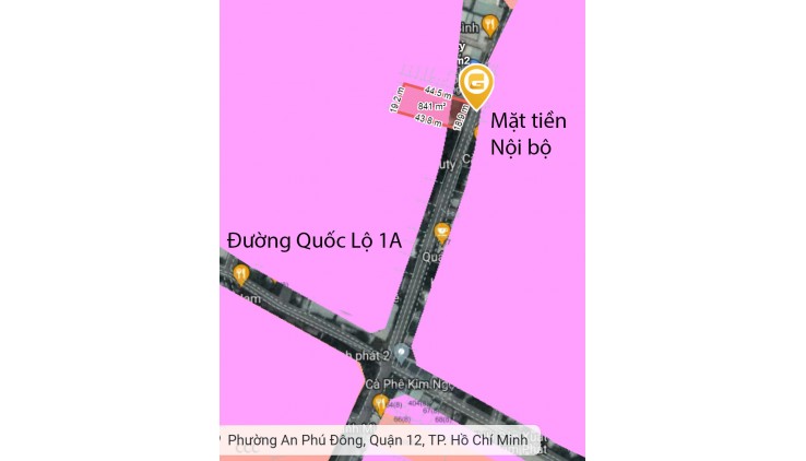 Bán biệt thự đẹp góc hai mặt tiền Phường An Phú Đông, gần QL 1A, hơn 800m2,  đường nội bộ