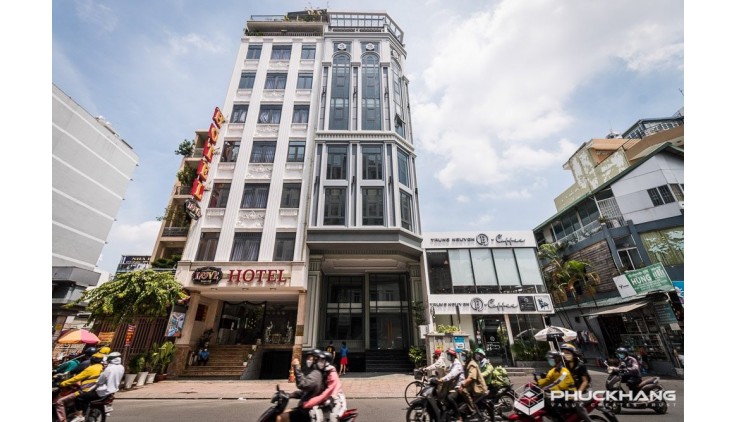 Tòa nhà VIP - Hiếm! Góc 2 mặt tiền Nam Kỳ Khởi Nghĩa, Quận 3. DT: 5x24m - XD hầm 6 tầng - giá 32 tỷ
