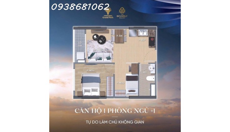 Nhận cọc giữ chỗ phân khu căn hộ cuối của The Opus One Vinhomes Grand Park