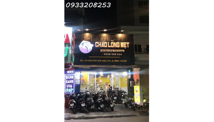 CẦN SANG NHƯỢNG QUÁN TẠI NGUYỄN VĂN ĐẬU, P5, QUẬN BÌNH THẠNH, TP. HỒ CHÍ MINH