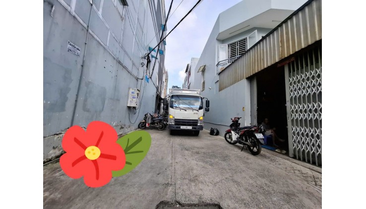 Siêu Phẩm  nhà Tân Hòa Đông Bình Tân hẻm 6m xe hơi thông 93m2, 2Tầng Nhỉnh 5 tỷ