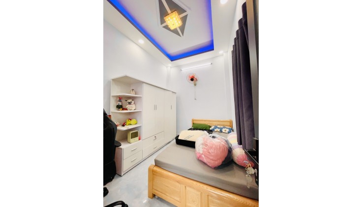 BIỆT THỰ 3 TẦNG LUNG LINH - MẶT TIỀN NGANG 12 MÉT - ĐƯỜNG XE TẢI THÔNG - HIỆP THÀNH CITY - GIÁP GÒ VẤP - NHỈNH 5 TỶ.