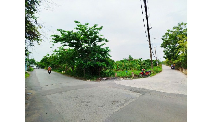 Bán đất 2 mặt tiền 1000m2 Đinh Văn Ước xã Hưng Long Bình Chánh 7,5 tỷ