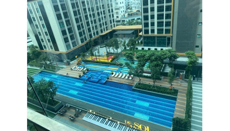 Delasol, quận 4 - Cho thuê 2PN/2WC 75m2, full nội thất. Giá 22tr (bao phí quản lý)