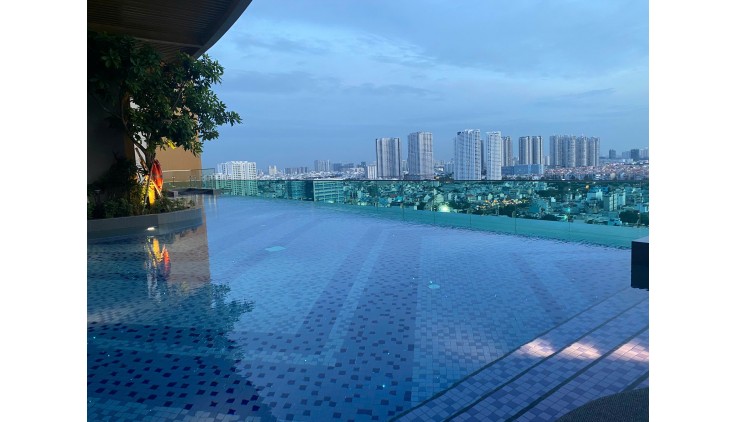 Delasol, quận 4 - Cho thuê 2PN/2WC 75m2, full nội thất. Giá 22tr (bao phí quản lý)