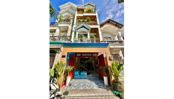 Bán nhà Tân Bình- Huỳnh văn Nghê, 4 tầng(4.2*15m), hẻm xe hơi, nhà đẹp mê ly, 8.2Tỷ