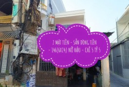 GẦN AEON TÂN PHÚ, CHỢ PHẠM ĐĂNG GIẢNG - LÊ TRỌNG TẤN - HXH NGỦ NHÀ - 146M(6X24) 2 TẦNG NHỈNH 5 TỶ
