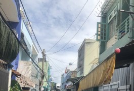 BÁN NHÀ PHÚ THẠNH, TÂN PHÚ, HẺM 5M XE HƠI, 93M2 CHỈ NHỈNH 60TR/M2