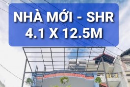 MẶT TIỀN ĐƯỜNG 8M - BHH A - BÌNH TÂN.

- NHÀ MỚI - CỨNG CÁP _ 2 TẦNG _ 4.1 X 12.5M
- SHR. CHỈ 4,2 TY CÒN TL