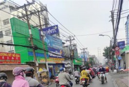 Nhà nguyên căn mặt tiền Âu Cơ, Tân Bình - Gần ĐH Văn Hiến, Tiệc cưới Bạch Kim