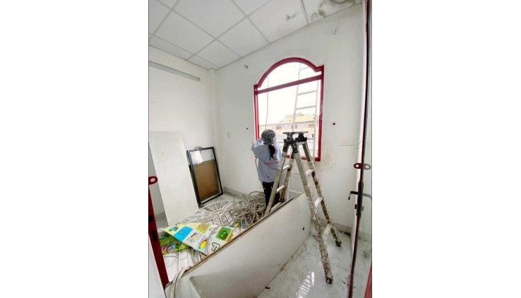 Bán Nhà Bến Phú Lâm, Phường 9, Quận 6.  DT 15m2 x 3 tầng (3.2 x 15). Giá 2.5 tỷ TL.