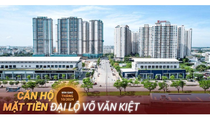 Bán nhanh căn hộ GÓC 80m2 Akari City, Võ Văn Kiệt, có sổ hồng, hỗ trợ vay ngân hàng. LH: 0907 404455