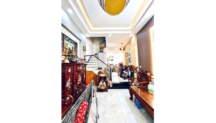 Nhà Hẻm Ô Tô, Phạm Văn Chiêu, Ngay Emart, BTCT 4 Tầng, Gò Vấp, Phân Khúc 7 tỷ