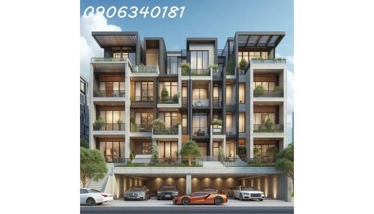 NÓI KHÔNG VỚI TIN ẢO, Lô Đất Siêu Đẹp Đường D5, P25, Bình Thạnh. Diện tích: 8 x 22, Giá 31Tỷ