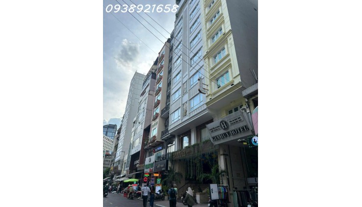 *QUẬN 1-Bán Khách Sạn Mặt Tiền Vip Ngay Chợ Bến Thành (Hầm+9Tầng+Thang Máy)