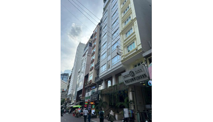 BÁN GẤPP-Khách Sạn Mặt Tiền Nguyễn An Ninh P.Bến Thành Quận 1, Hầm + 9 Tầng, DT 787m2