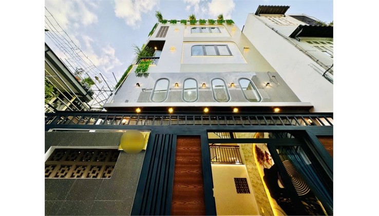 Thiết kế Siêu đẹp, 6 Tầng có Thang Máy, Nội thất CC,  Lê Văn Thọ, Phường 11, Gò Vấp