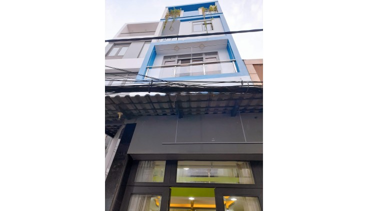 *Bán Nhà Quận 3- Hàng Hiếm Ngang 5.2m,4Tầng Sổ Vuông Đẹp, Hoàn Công Đủ Xíu 9TỶ