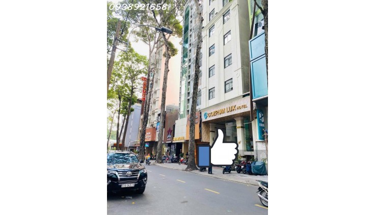 *+ Quận 3 Vip-Mặt Tiền Đẹp,Cao Thắng-Nguyễn Thị Minh Khai 4.5X18,5 5Tầng, Sổ A4, 36Tỷ