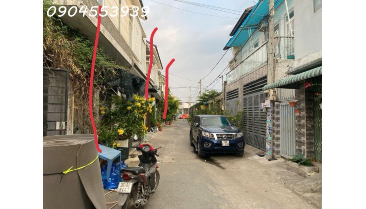 Bán nhà hẻm 112 An Pú Đông 9, phường An Phú Đông, Q12