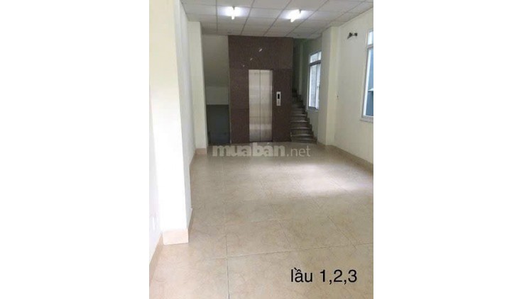 CHO THUÊ TÒA NHÀ 7 TẦNG NGAY NGÃ 6 DÂN CHỦ QUẬN 3, GIÁ LÀ 70 TRIỆU/THÁNG