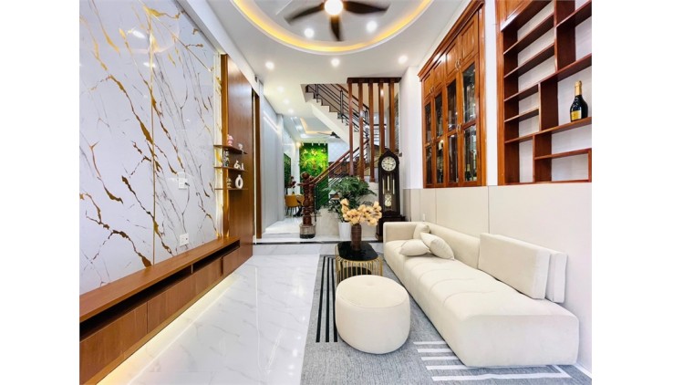 Nhà 4 Tầng full Nội thất, Phòng Xông hơi, DT 4.1x12m, Phạm Văn Chiêu, Gò Vấp.