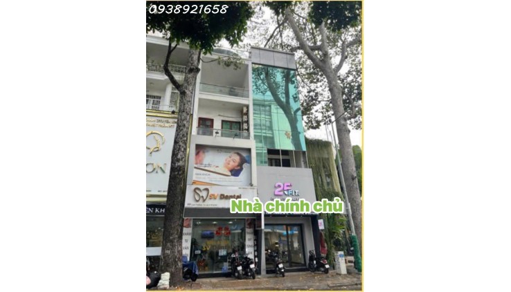 *+ Quận 3 Vip-Mặt Tiền Đẹp,Cao Thắng-Nguyễn Thị Minh Khai 4.5X18,5 5Tầng, Sổ A4, 36Tỷ