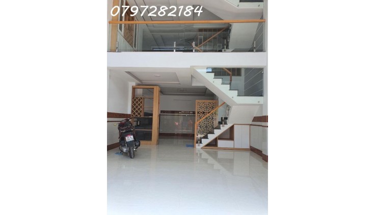 BÁN NHÀ MỚI ĐẸP 4 TẦNG HẺM XE HỚI -NGANG 5M DT 66M2,VÕ VĂN HÁT, LONG TRƯỜNG