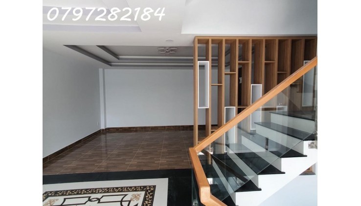 BÁN NHÀ MỚI ĐẸP 4 TẦNG HẺM XE HỚI -NGANG 5M DT 66M2,VÕ VĂN HÁT, LONG TRƯỜNG