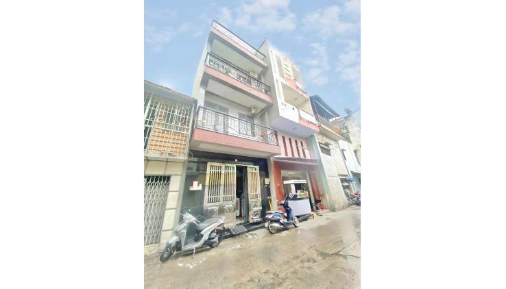 MẶT TIỀN HẺM ĐƯỜNG 3 THÁNG 2 - Q.10 - VỊ TRÍ KINH DOANH - 4 TẦNG - 20M2 - SỔ ĐẸP VUÔNG - HOÀN CÔNG ĐỦ
